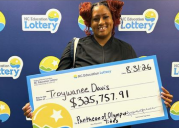 Fayetteville Woman Wins $325,758 Jackpot and Plans to Split It With Her Mom