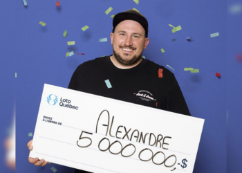 Sainte-Marie Man Wins $5 Million Scratch Ticket Prize and Plans to Spoil His Loved Ones