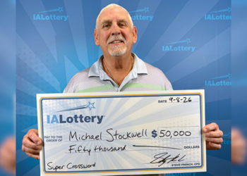 Newton Couple's Usual Ticket Routine Leads to $50,000 Win