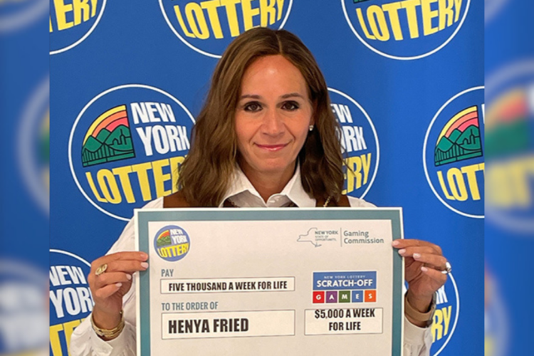 Monsey Woman Wins $5,000 a Week for Life With $5 Million Minimum Payout